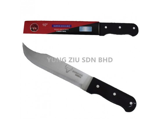 68013310#10^OAK BUTCHER KNIFE(ZHONG YUAN)